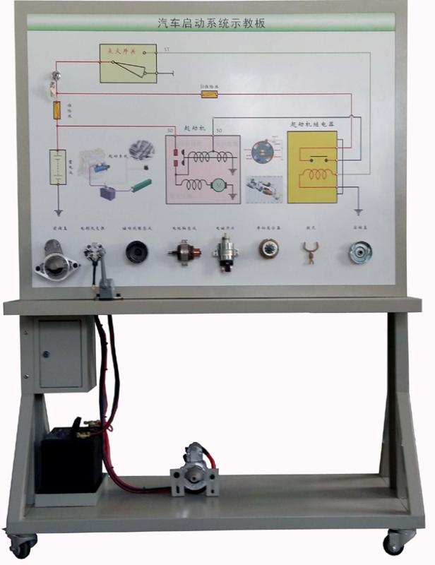 DYQC-82新能源汽車汽車啟動(dòng)系統(tǒng)示教板